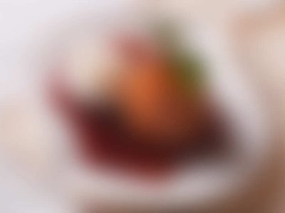Poached pear